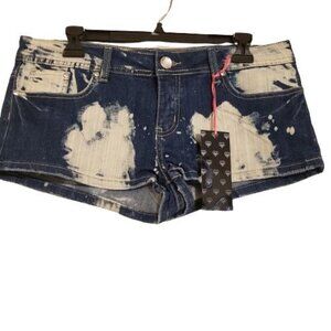 Secretly Evil jean shorts size 13 NWT